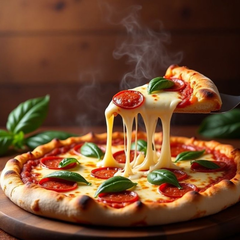 بيتزا خضار (صغير/كبير)